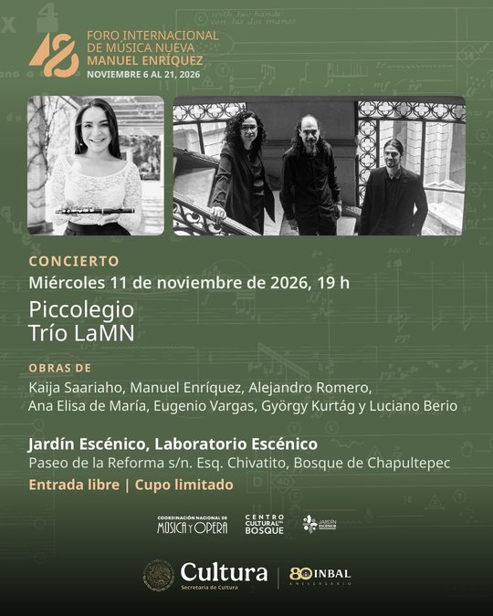 Postal: Piccolegio / Trío LaMN