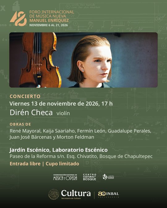 Postal: Dirén Checa, violín